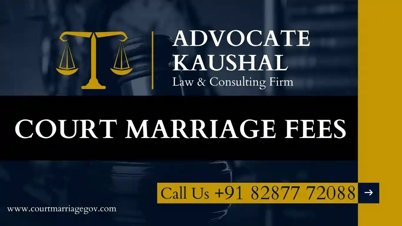 Court Marriage Fees