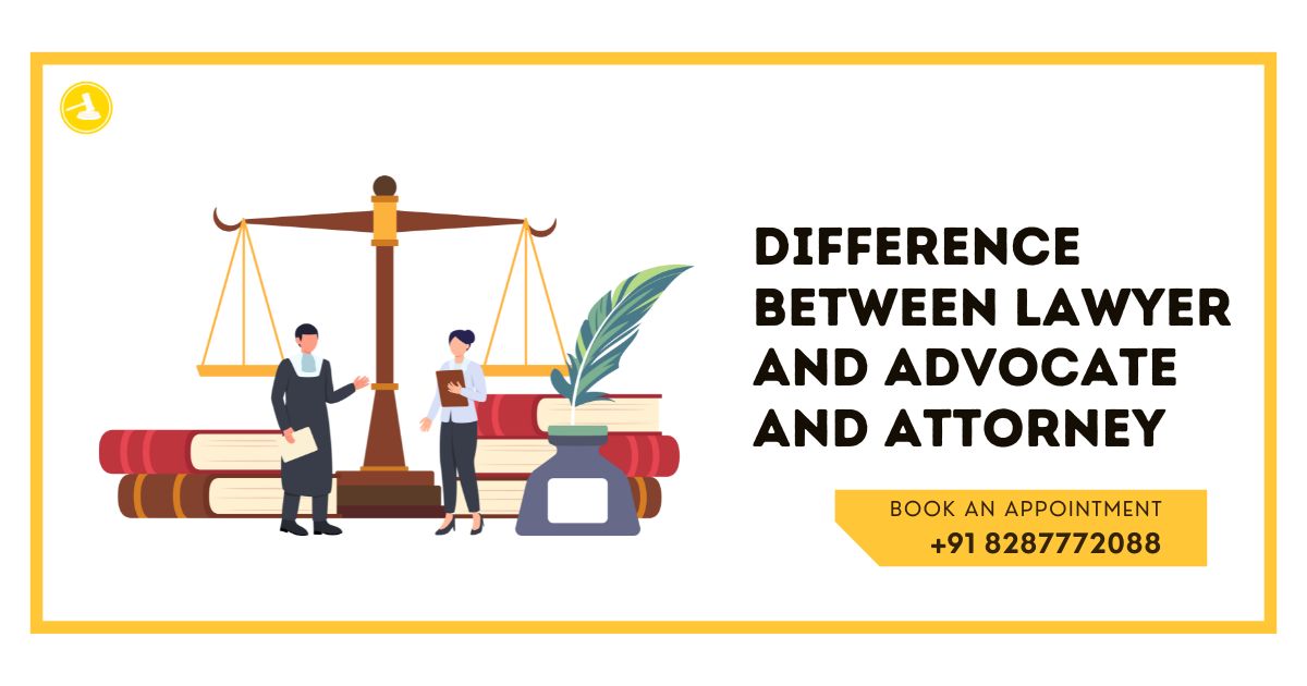 difference between lawyer and advocate and attorney