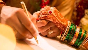 arranging a court marriage