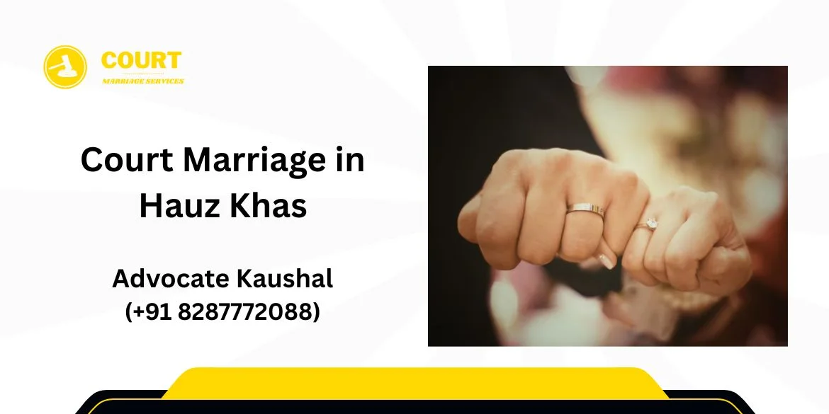 Court Marriage in Hauz Khas